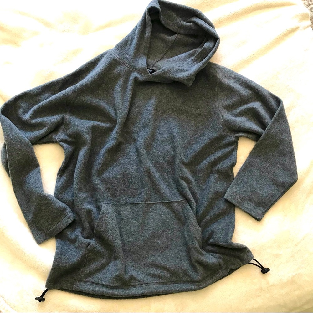Men’s pro spirit active sport fleece pull over hoodie large